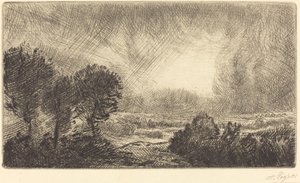 Landskab med storm (Paysage d