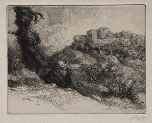 De Hjemvendtes Slotte. af Alphonse Legros