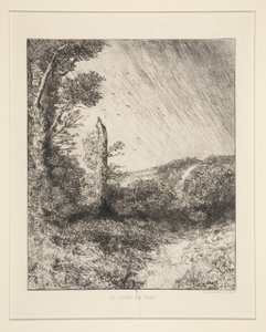 Le Coup de Vent (Vindstødet) af Alphonse Legros