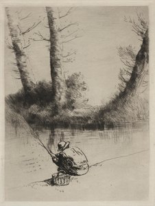 Lystfiskeren. af Alphonse Legros
