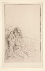 Le Reveur (drømmeren) af Alphonse Legros