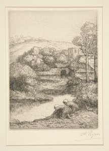 Vaskehus, eller vaskekoner af Alphonse Legros