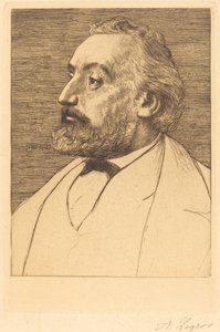 Leon Gambetta, 2. tallerken af Alphonse Legros