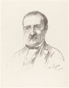 M. Champfleury af Alphonse Legros