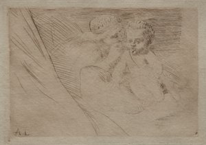 Mab og Amor. af Alphonse Legros