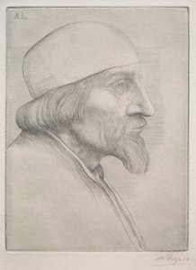 Mand i kalot af Alphonse Legros