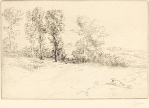 Eng i Sunshine Le pre ensoleille. af Alphonse Legros
