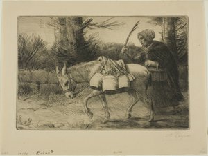 Mælkepige af Alphonse Legros