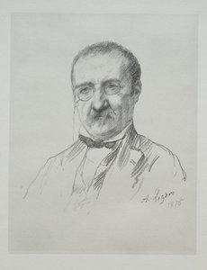 Hr. Champfleury af Alphonse Legros