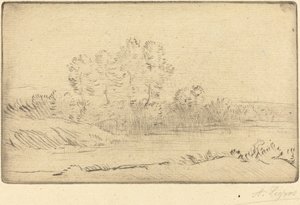 Tæt på Nortkerque Pres de Nortkerque af Alphonse Legros