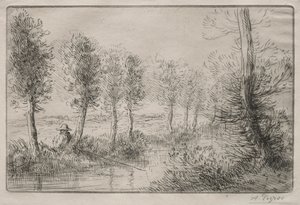 Tæt på Møllen af Alphonse Legros