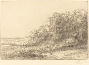 Gammelt Chateau af Alphonse Legros