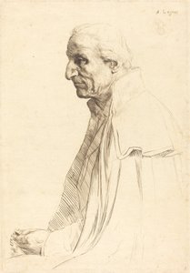 Gammel spanier (gammel spansk) af Alphonse Legros