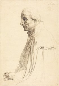 Gammel spanier af Alphonse Legros