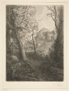 Landskabet af Alphonse Legros