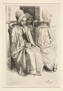 Bondekvinder i Boulogne-kvarteret af Alphonse Legros