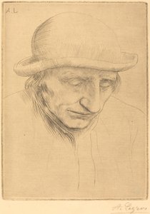Bonde i en rund hat Bonde i en rund hat. af Alphonse Legros