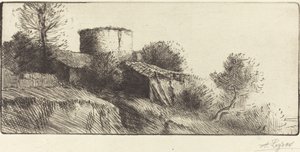 Duetårn af Alphonse Legros