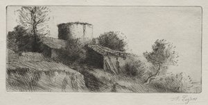 Duetårn af Alphonse Legros