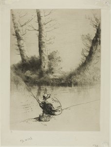 Stangfisker af Alphonse Legros