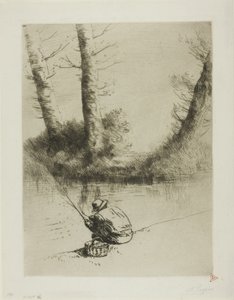 Stangfisker af Alphonse Legros