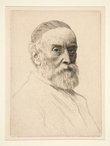 Portræt af G.F. Watt (R.A.) af Alphonse Legros