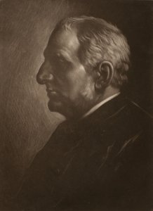 Portræt af Sir Francis Seymour Hayden af Alphonse Legros