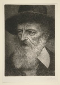 Portræt af Tennyson af Alphonse Legros