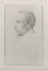 Portræt af William Cawthorne Unwin, 1892. af Alphonse Legros