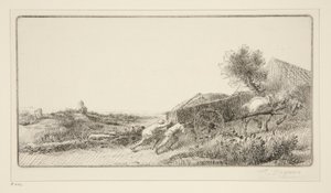 Indbringelse af Hay af Alphonse Legros