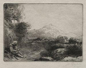 Resten af den rejsende af Alphonse Legros