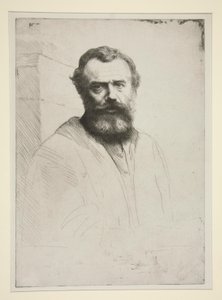 Selvportræt af Alphonse Legros