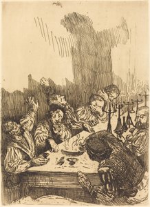 Skygge (ombre) af Alphonse Legros