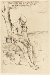 "Siden da" ("Siden dengang") af Alphonse Legros