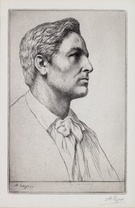 Sir Charles Holroyd (1861-1917) kunstner af Alphonse Legros