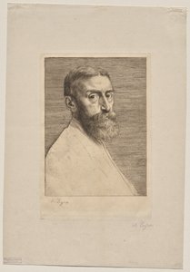 Sir Edward Poynter af Alphonse Legros
