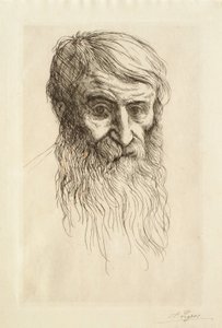Sir Frederick Leighton af Alphonse Legros