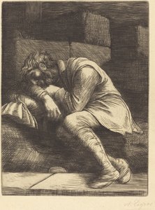 Sovende tigger Sovende tigger. af Alphonse Legros