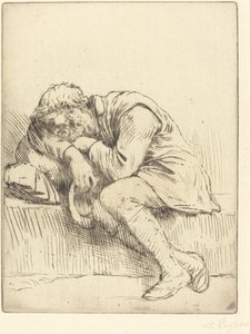 Sovende tigger Sovende tigger. af Alphonse Legros