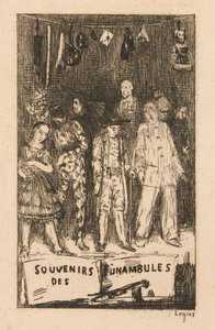 Funambulisternes minder af Alphonse Legros