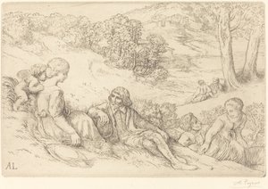 Forår af Alphonse Legros