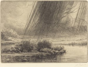 Storm En storm. af Alphonse Legros