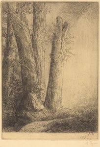 Studie til Den fortabte søn af Alphonse Legros