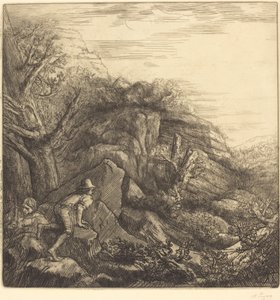 Solopgang En solopgang. af Alphonse Legros