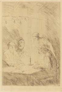 De Fattiges Nadver af Alphonse Legros