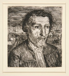 Tømrerhoved (Tømrermester af Alphonse Legros