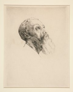 Modelhoved af Alphonse Legros