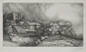 Abbey Farm Abbey Farm. af Alphonse Legros