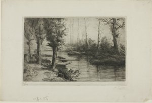 Kanalen: Morgen af Alphonse Legros