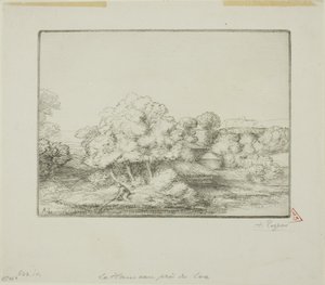 Hamlet ved søen af Alphonse Legros
